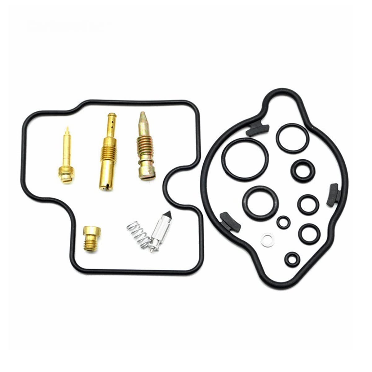 ZTBH Vergaser-Kit Zum CB600F 1998 1999 2000-2002 CB 600 F Vergaser Wiederaufbau Kit Kammerdichtung Reparatur Hauptlüfter Düsenteile Float Vavle Set Vergaser(1 Carb Repair kit) von ZTBH