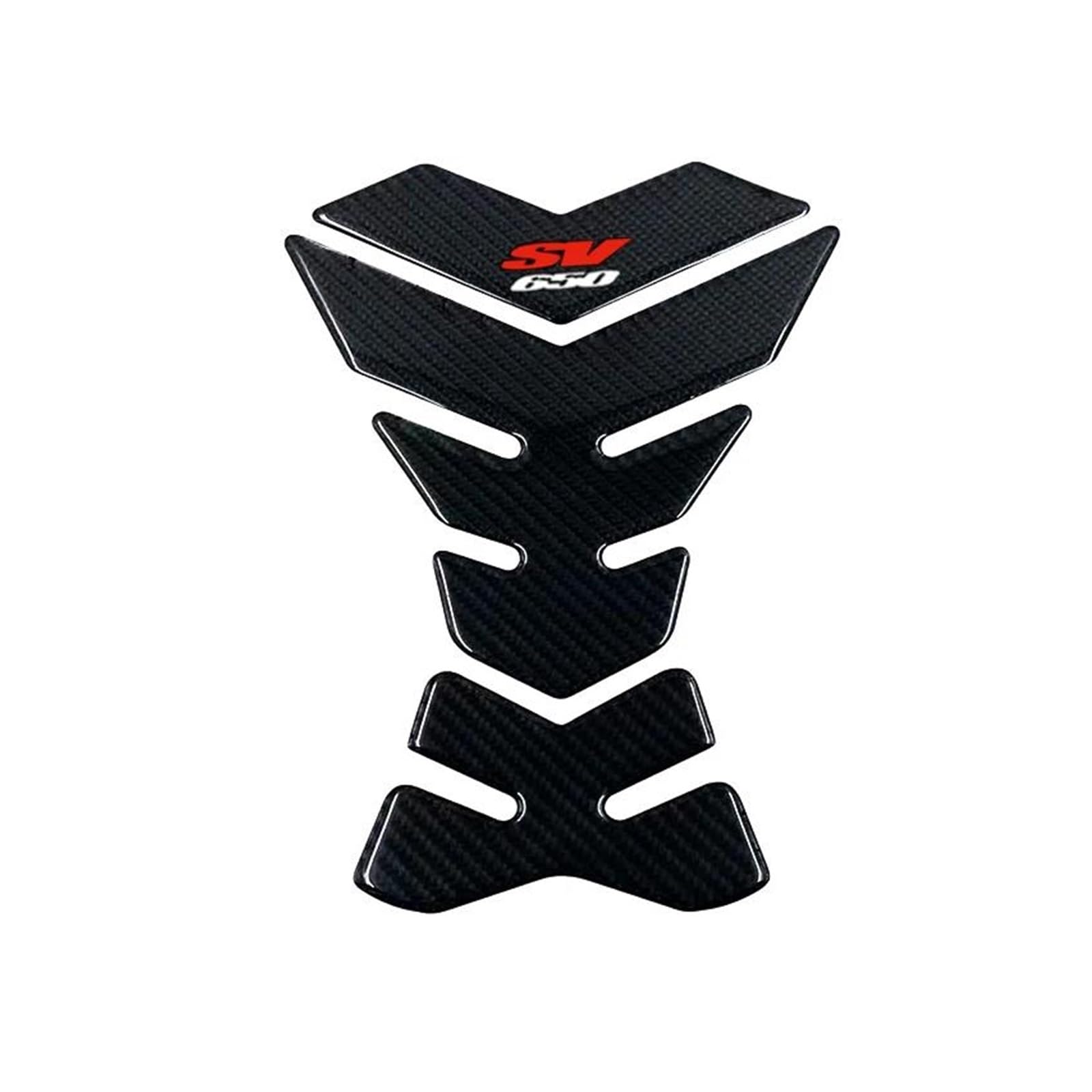 Kraftstofftank-Pad 3D Motorrad Tank Pad Protector Aufkleber Aufkleber Fall Für Suzuki SV650 SV650S SV650X SV 650 Tank(Black7) von ZTQLIJQF