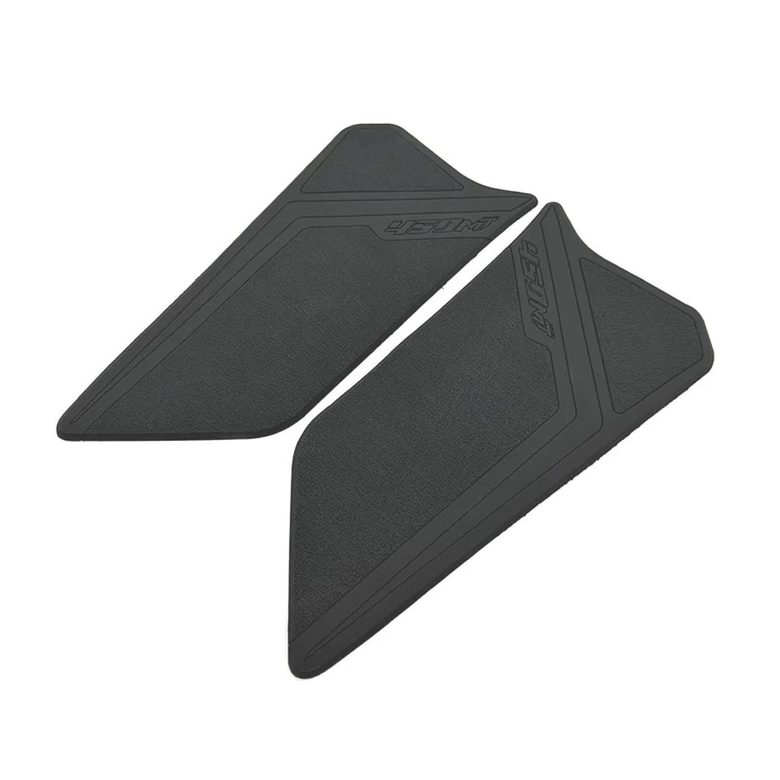 Kraftstofftank-Pad Für CFMOTO 450MT 450 MT MT450 2024 Motorrad Anti Slip Kraftstoff Tank Pad Aufkleber Seite Knie Grip Aufkleber Gummi Protector Pads(Black3) von ZTQLIJQF