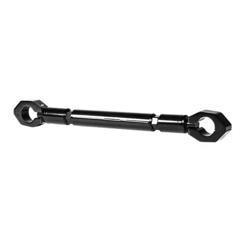 Lenker-Balancestange 22mm Motorrad Lenker Griff Grip Einstellbare Querlatte Balance Halterung Regler Lenkrad Verstärkung(Black) von ZTQLIJQF