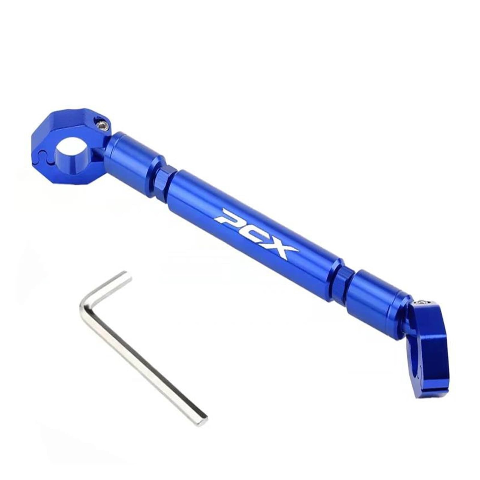 Lenker-Balancestange Für HON&DA PCX 125 150 160 PCX125 PCX150 PCX160 Motorrad Einstellbare Multifunktions Querlatte Lenker Balance Bar(Blue) von ZTQLIJQF