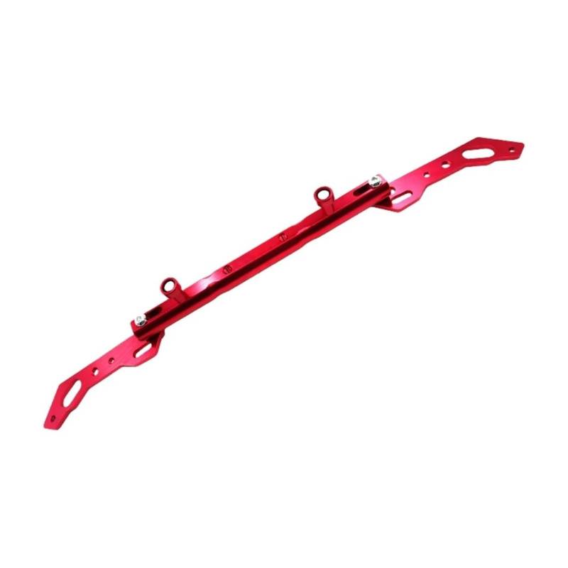 Lenker-Balancestange Motorrad Balance Bar Aluminium Legierung Navigation Halterung Multifunktionale Halterung Verstärkung Bar(Red) von ZTQLIJQF