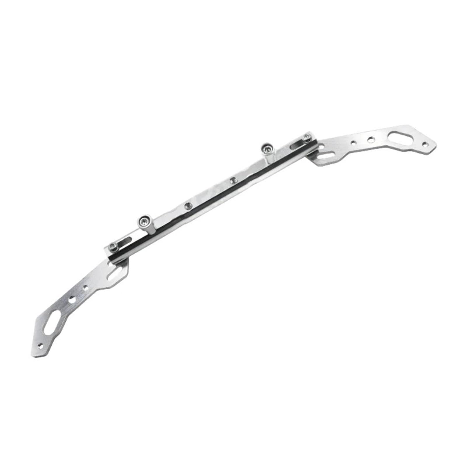 Lenker-Balancestange Motorrad Balance Bar Aluminium Legierung Navigation Halterung Multifunktionale Halterung Verstärkung Bar(Silver) von ZTQLIJQF