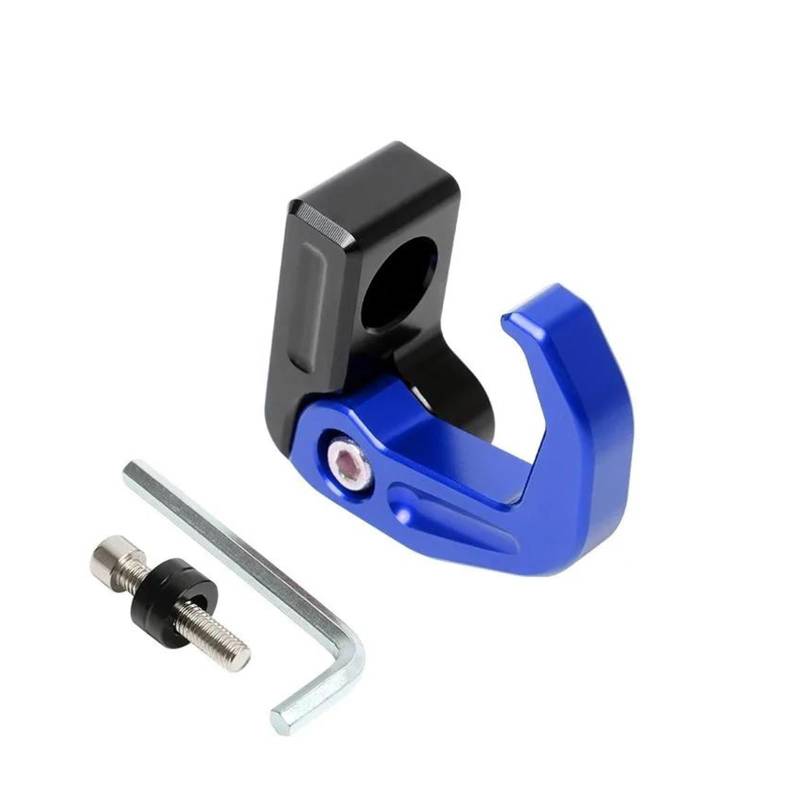 Lenkeraufbewahrungshaken Für HON&DA CB190R CB190X CB190SS Motorrad Bequem Helm Lagerung Haken Änderung Zubehör E-Bike Roller(Blue) von ZTQLIJQF