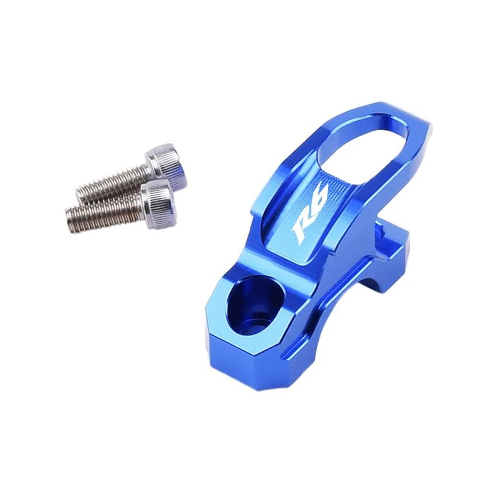 Lenkeraufbewahrungshaken Für YAMA&HA YZFR6 YZF R6 R6S 1999-2015 2005 2007 CNC Aluminium Motorrad Helm Haken Gepäck Tasche Haken Halter Kleiderbügel(Blue) von ZTQLIJQF