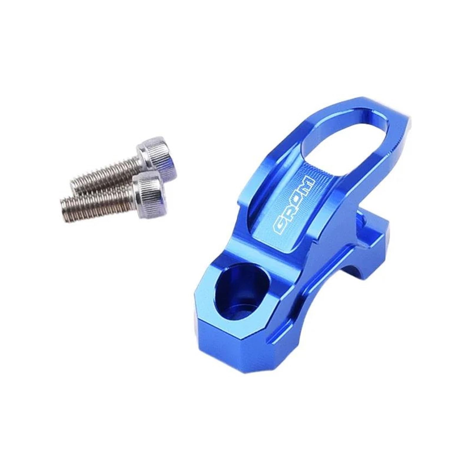 Lenkeraufbewahrungshaken Motorrad CNC 22mm Helmhaken Gepäcktaschenhaken Halter Kleiderbügel Für HON&DA GROM 125 MSX 125 MSX125 GROM 125 2024(Blue) von ZTQLIJQF