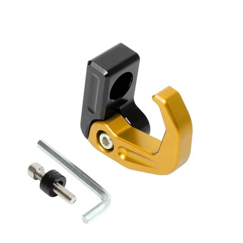 Lenkeraufbewahrungshaken Motorrad Lenker Lagerung Umwandlung Helm Haken Für Suzuki DL650 DL1000 DL250 Vstrom 650 1000 V-Strom 1050 Xt(Gold) von ZTQLIJQF