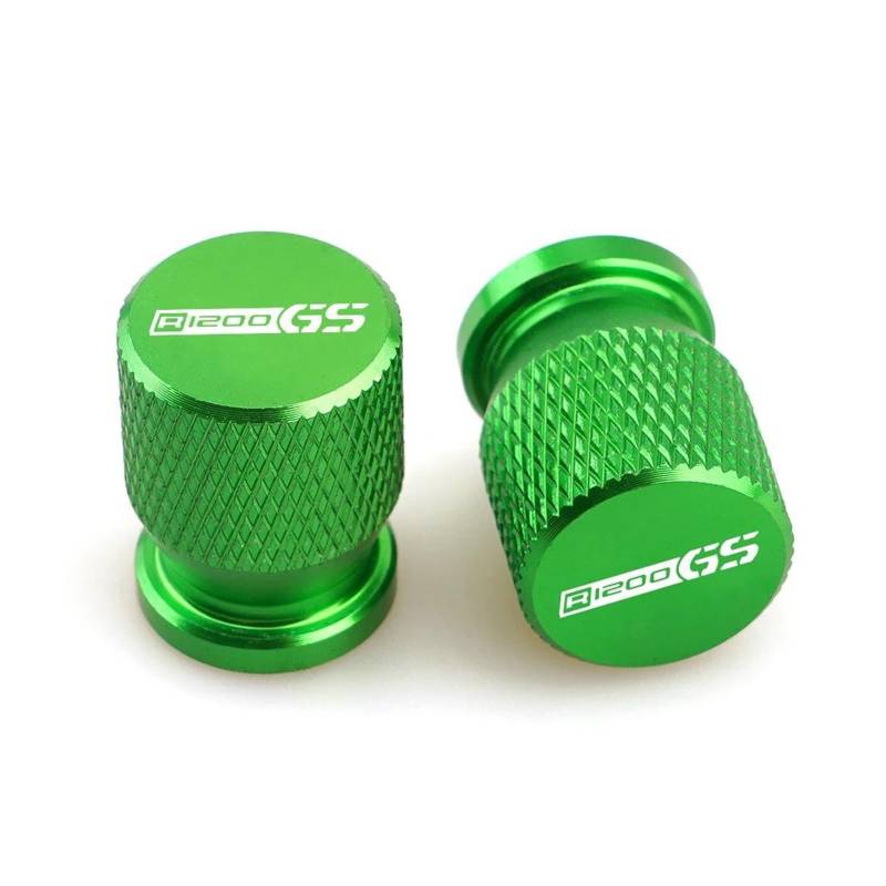 Ventilkappen Für B&MW R1200GS R1200 GS LC ADV Abenteuer Reifen Felge Luftdichte Abdeckungen Motorrad Rad Reifen Ventil Stem Caps(Green) von ZTQLIJQF