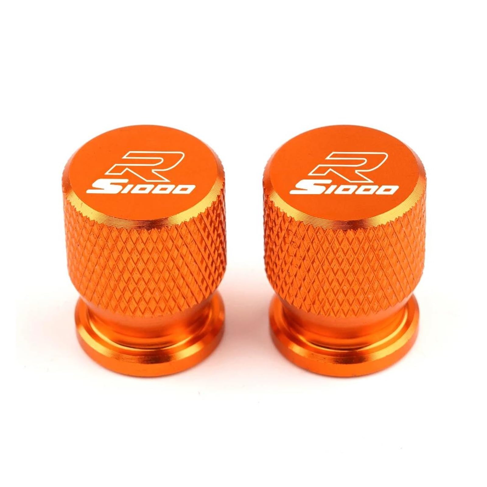 Ventilkappen Für B&MW S1000R S1000 R S 1000R Motorradzubehör Radreifenventil Air Port Stem Caps Reifen Luftdichte Abdeckung(Orange) von ZTQLIJQF