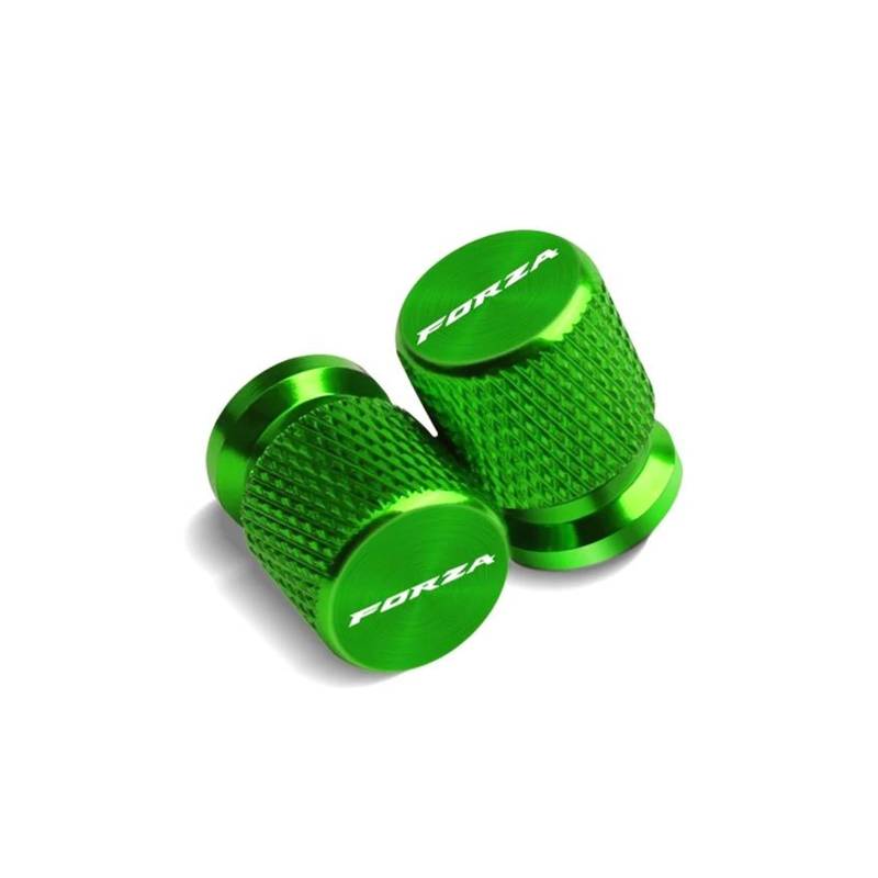 Ventilkappen Für HON&DA FORZA300 FORZA350 NSS350 FORZA125 Forza NSS 350 125 Motorrad Reifen Ventil Air Port Stem Abdeckung Caps(Green) von ZTQLIJQF