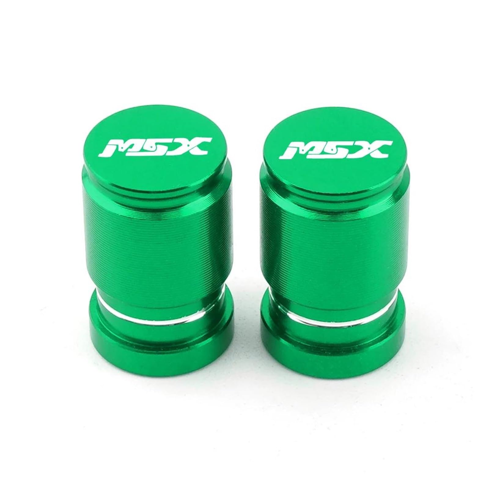 Ventilkappen Für HON&DA MSX125 Grom MSX 125 2013-2022 Alle Jahre Motorrad Rad Reifen Ventil Kappen Stem Air Port Abdeckung(Green) von ZTQLIJQF