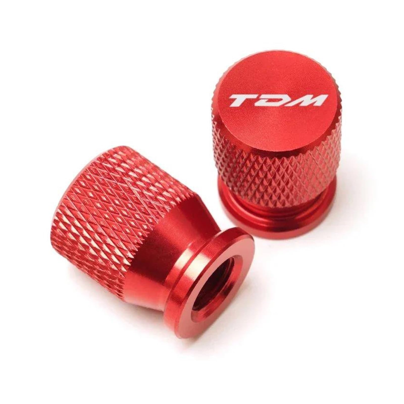 Ventilkappen Für YAMA&HA TDM850 TDM900 TDM 850 900 Alle Jahre Motorrad Rad Reifen Ventil Kappen CNC Aluminium Luftdichte Abdeckung(Red) von ZTQLIJQF