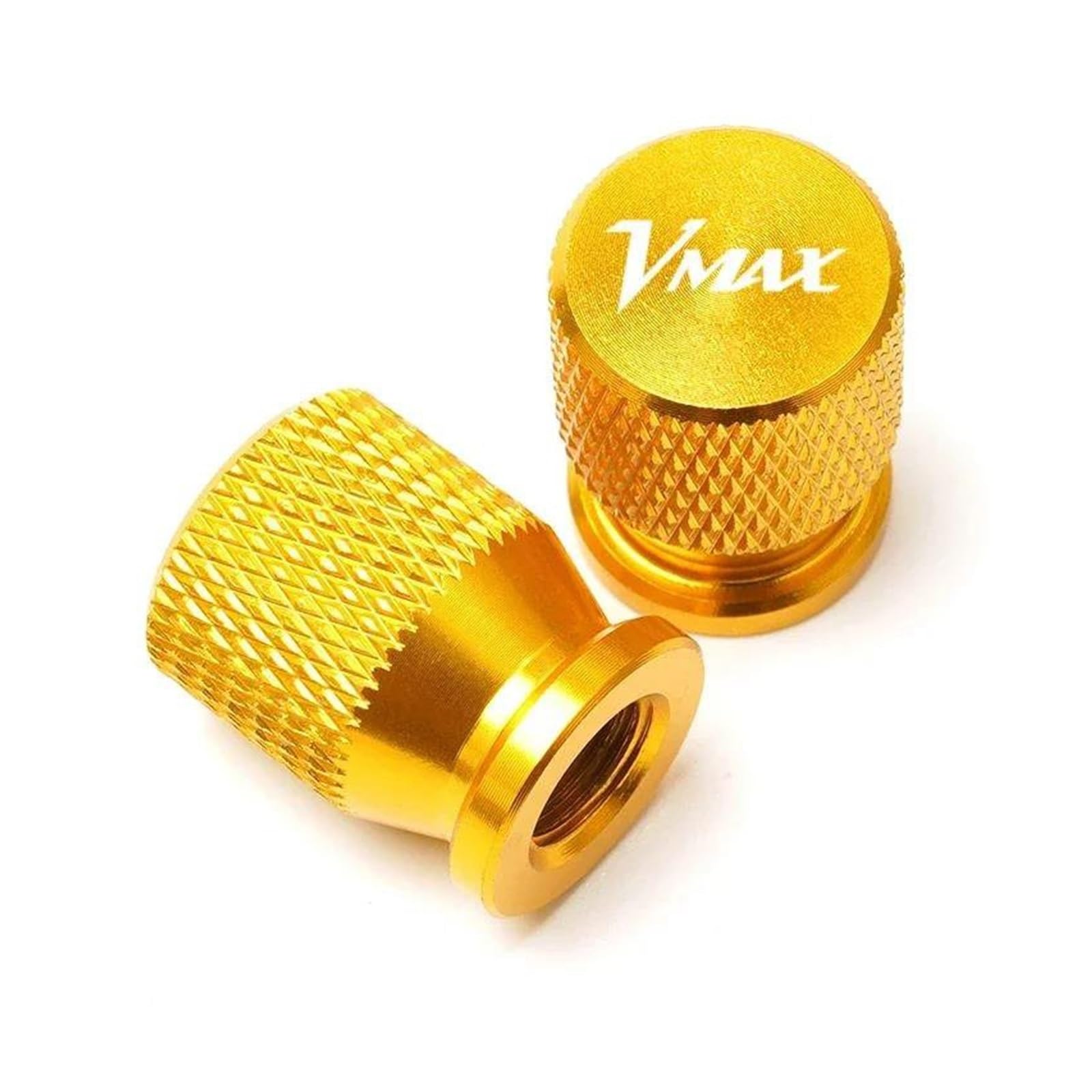 Ventilkappen Für YAMA&HA V-MAX VMAX1200 VMAX1700 V MAX VMAX 1200 1700 Motorrad Reifen Ventil Stem Caps Rad Luftdichte Abdeckung(Gold) von ZTQLIJQF