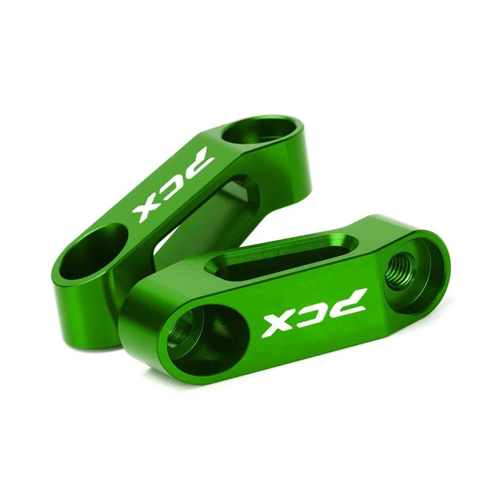 Verlängerungshalterung Für HON&DA CB CBR PCX ​​REBEL Alle Jahre Motorrad Spiegel Riser Extender Spacer Verlängerung Adapter Adapter(Green3) von ZTQLIJQF