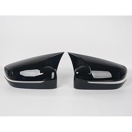 2 PCS Rückspiegel Abdeckung, für BMW 1er F20 F21/2er F22 F23 F87/3er F30 F31 F34/4er F32 F33 F36/i3 I01/X1 E84 Seitenspiegelgehäuse Links und Recht von ZTYUANHANG