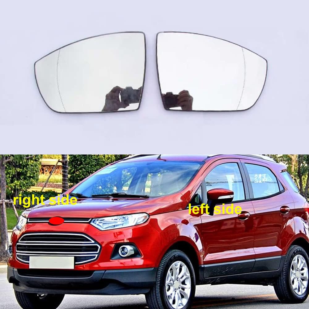 Austausch des Spiegelglases benutzt für Ford EcoSport, Auto Flügelspiegelglas Rückspiegelglas Seitenspiegel 2013-2019,1-Right von ZUBIX
