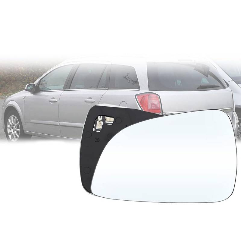Austausch des Spiegelglases benutzt für Opel/Vauxhall Astra H 2009-2011 2011G, Auto Flügelspiegelglas Rückspiegelglas Seitenspiegel,1-Left von ZUBIX