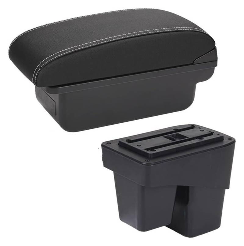 Mittelkonsolen Für Kfz Für Fit Für Jazz 3 2014 2015 2016 2017 2018 2019 2020 Auto Center Console Armlehne Box Organizer Box Armlehnen(No Usb C1) von ZUKPHBWYWK