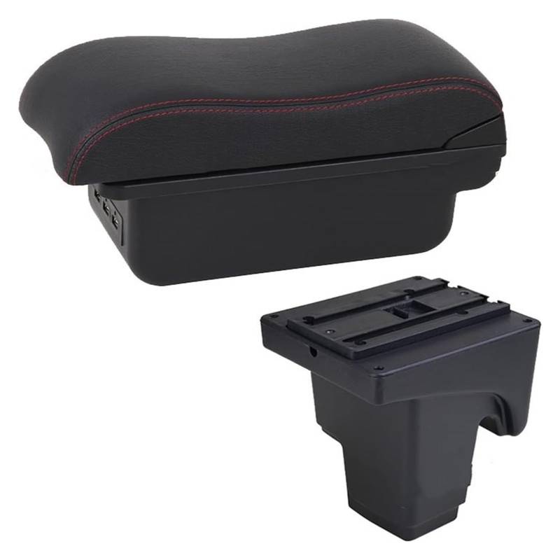 Mittelkonsolen Für Kfz Für Ford Für Focus 3 III 2010-2015 2016 2017 2018 2019 2020 Mittelkonsole Organizer Box Auto Armlehne Center Storage Box Armlehne Organizer Innen Armlehnen(3usb B2) von ZUKPHBWYWK