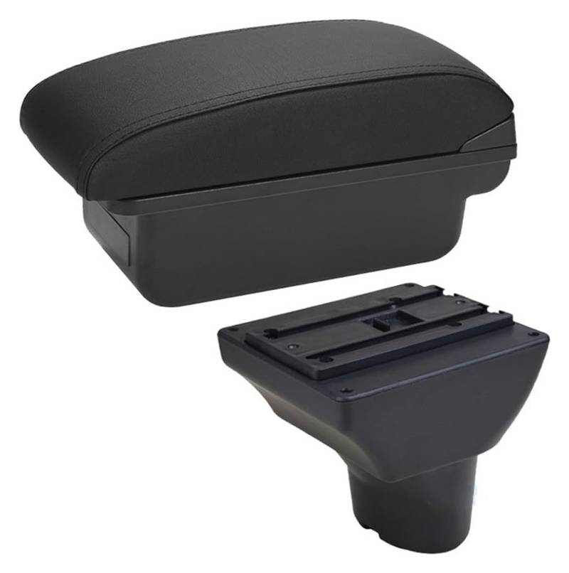 Mittelkonsolen Für Kfz Für Hyundai I20 2011-2019 Auto Armlehne Innen Teile Zentrum Speicher Box Zubehör Armlehne Box Center Console Storage Box Armlehnen(C2 Black Line No Usb) von ZUKPHBWYWK