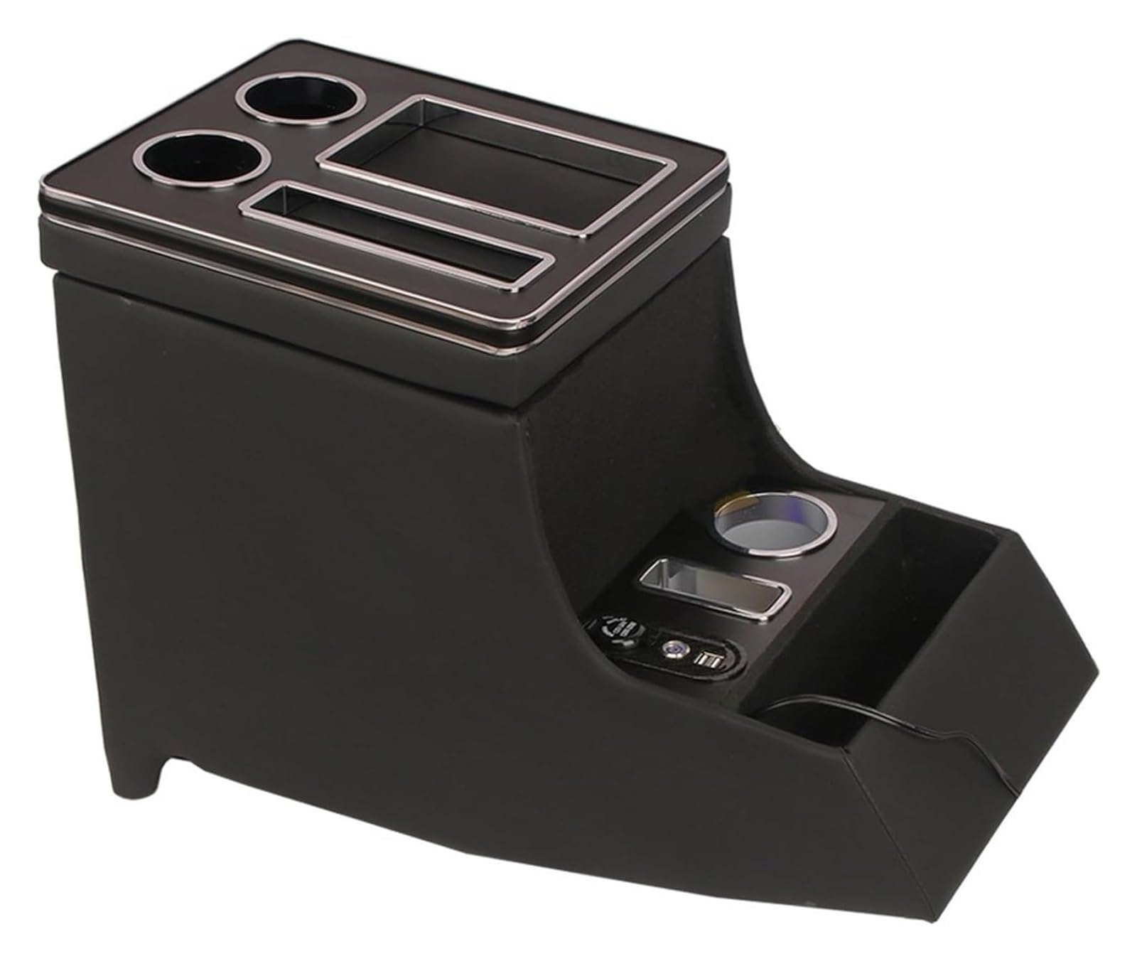 Mittelkonsolen Für Kfz Für Mercedes Für B&enz Für VALENTE Für VITO W250d 2014-2022 Auto Armlehne Box Drahtlose Aufladen Mit USB Schnittstelle Center Console Storage Box Armlehnen(Schwarz) von ZUKPHBWYWK