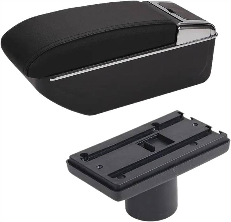 Mittelkonsolen Für Kfz Für Seat Für Ibiza 6j Für Ibiza 6L Auto Armlehne Box Central Store Inhalt Aufbewahrungsbox Mit USB Armlehnen(D2 No Usb) von ZUKPHBWYWK