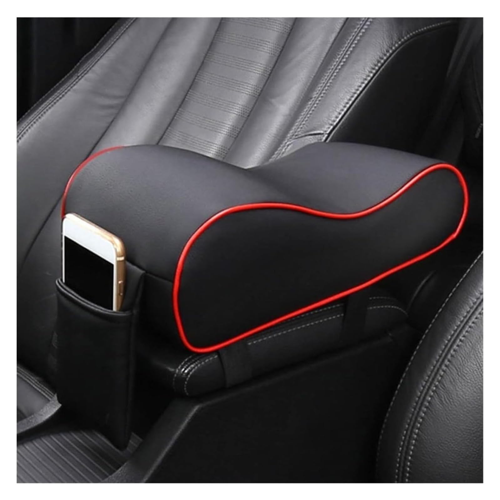 Mittelkonsolen Für Kfz Für Subaru Für Forester XV 1 Stück Auto Zentrale Armlehne Pad Auto Armlehne Schützen Center Console Storage Box Armlehnen(rot) von ZUKPHBWYWK