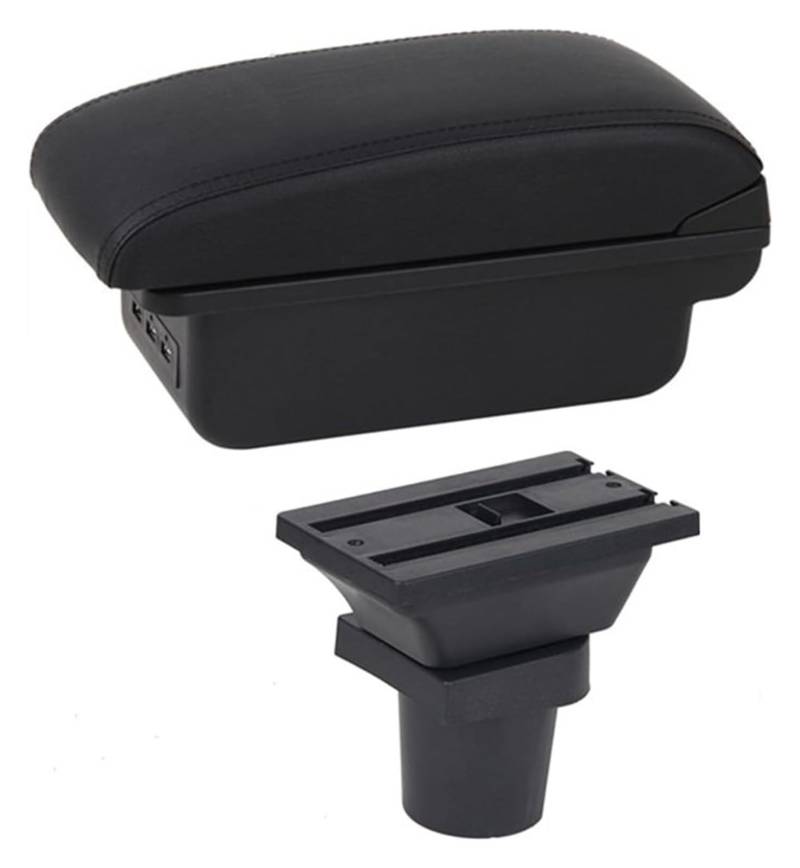 Mittelkonsolen Für Kfz Für T&oyota Für Aqua Auto Armlehne Box Auto Center Console Storage Box USB Armlehne Center Console Storage Box Armlehnen(C1 Black Line) von ZUKPHBWYWK