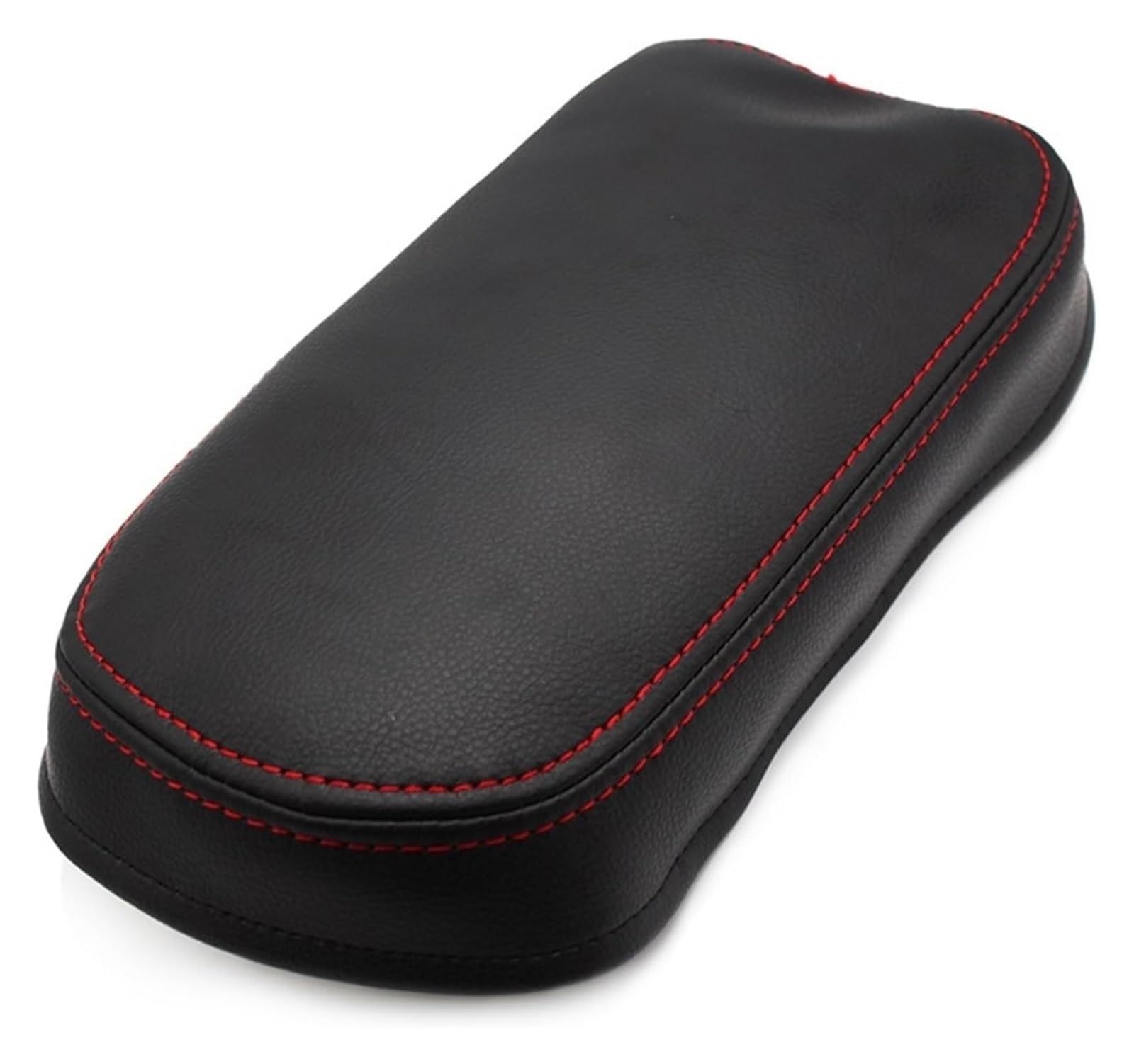 Mittelkonsolen Für Kfz Für T&oyota Für Corolla 2007-2013 Auto Center Console Armlehne Box Abdeckung Mikrofaser Leder Schutz Center Console Storage Box Armlehnen(Black-red Line) von ZUKPHBWYWK