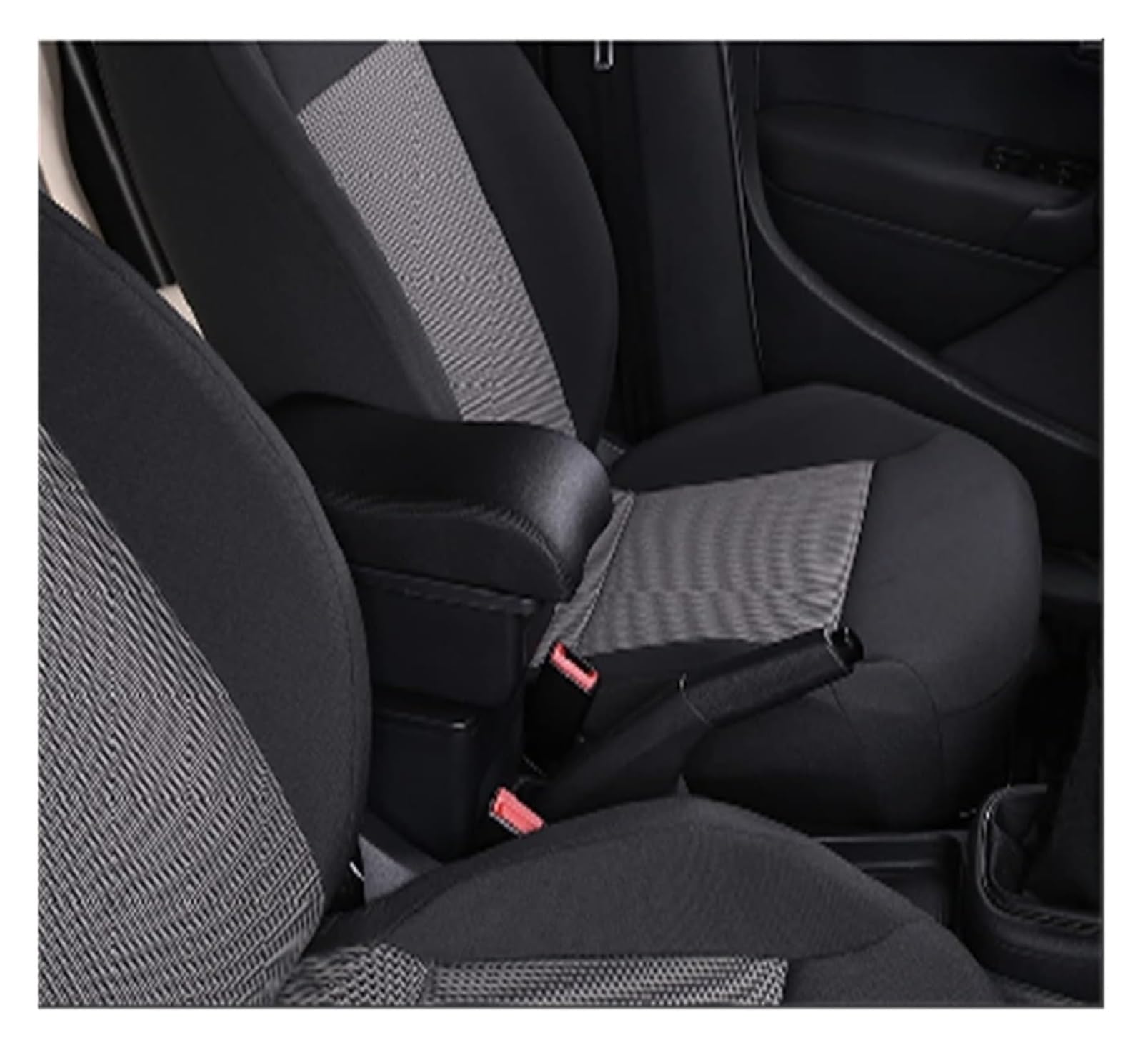 Mittelkonsolen Für Kfz Für T&oyota Für Yaris Hybrid 2015 2016 2017 2018 2019 2020 2021 Armlehne Box Auto Gewidmet Multi-funktion USB Center Console Storage Box Armlehnen(A3,Schwarz) von ZUKPHBWYWK