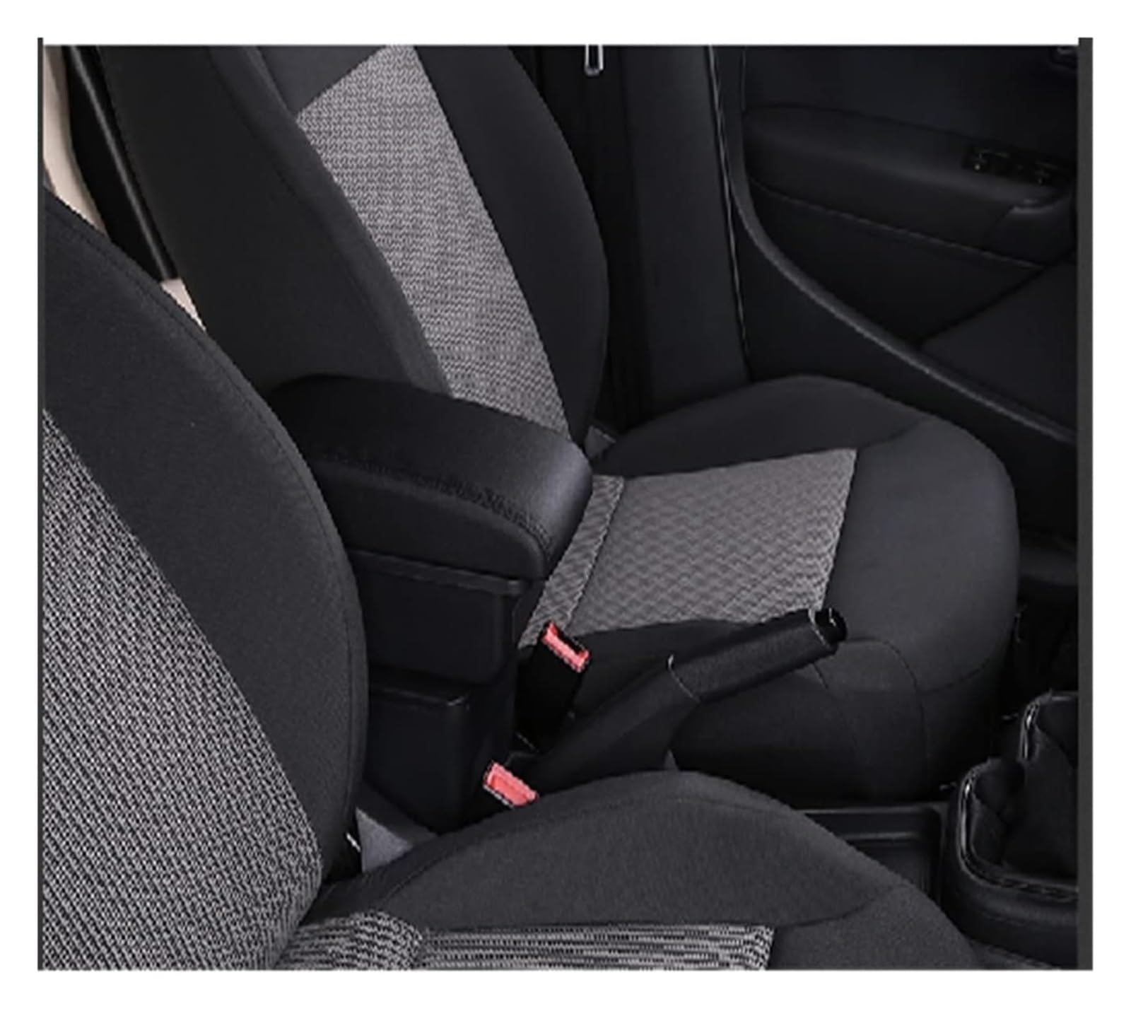 Mittelkonsolen Für Kfz Für T&oyota Für Yaris Hybrid 2015 2016 2017 2018 2019 2020 2021 Armlehne Box Auto Gewidmet Multi-funktion USB Center Console Storage Box Armlehnen(B3,Schwarz) von ZUKPHBWYWK