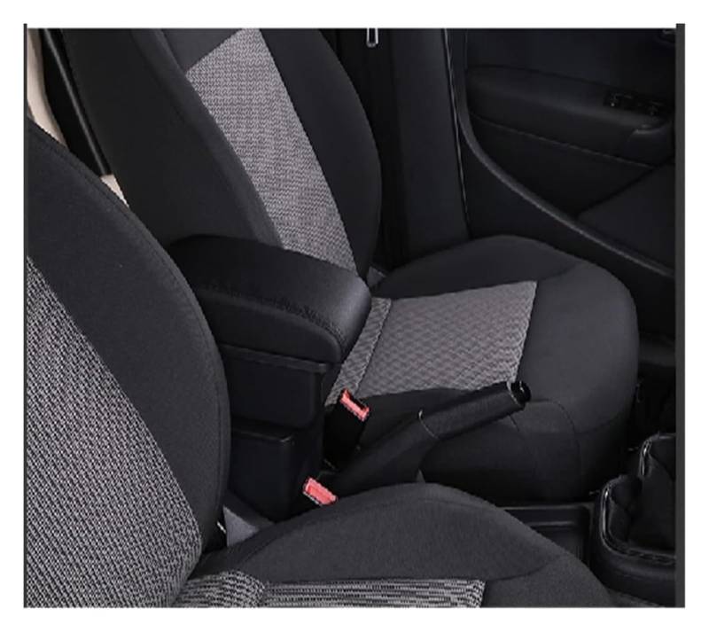 Mittelkonsolen Für Kfz Für T&oyota Für Yaris Hybrid 2015 2016 2017 2018 2019 2020 2021 Center Console Storage Box Auto Armlehne Box Gewidmet Multi-funktion USB Armlehnen(B3,Schwarz) von ZUKPHBWYWK