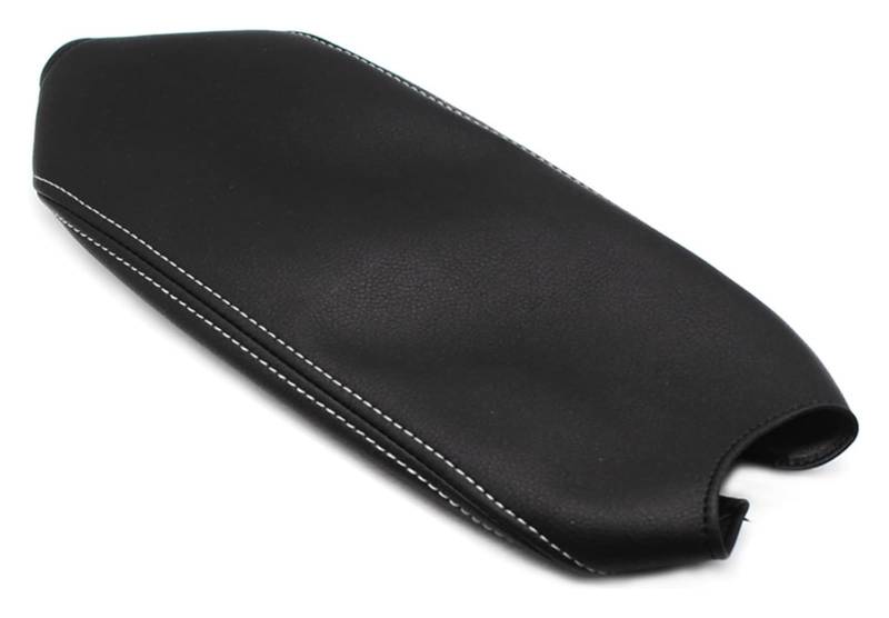 Mittelkonsolen Für Kfz Für VW Für G&olf 6 2010 2011 2012 2013 Auto Center Control Armlehne Box Mikrofaser Leder Trim Abdeckung Center Console Lagerung Box Armlehnen(Black-white Line) von ZUKPHBWYWK