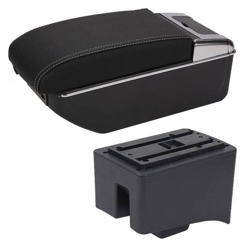 Mittelkonsolen Für Kfz Für VW Für POLO Für AMEO Auto Armlehne Box Lagerung Box Innen Mit USB Center Konsole Organizer Box Center Konsole Armlehne Armlehnen(7usb B1) von ZUKPHBWYWK