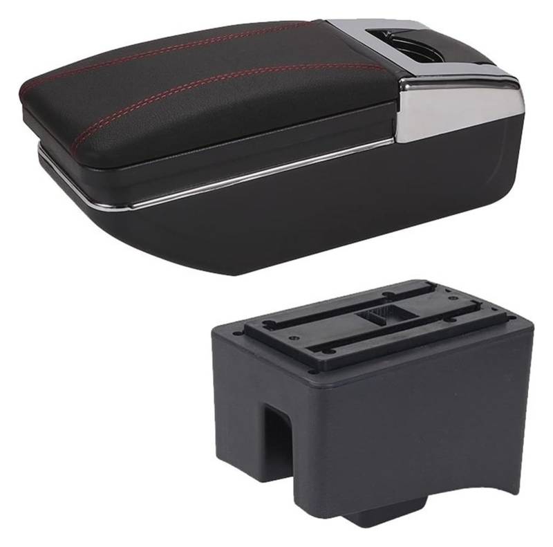 Mittelkonsolen Für Kfz Für VW Für POLO Für AMEO Auto Armlehne Box Lagerung Box Innen Mit USB Center Konsole Organizer Box Center Konsole Armlehne Armlehnen(No Usb C2) von ZUKPHBWYWK