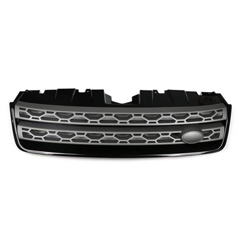 ZUKPHBWYWK Autositzbezüge Auto-Frontstoßstange, Mittelteil, Äußeres Styling, Oberer Kühlergrill Für L&and Rover Für Discovery Sport Für L550 2015-2019 Sitzbezug(Black Matte Gray) von ZUKPHBWYWK