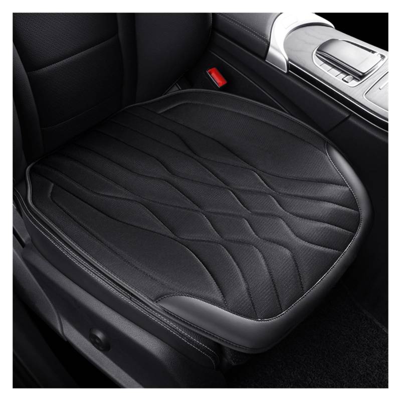 ZUKPHBWYWK Autositzbezüge Autositzbezug, Auto-Sitzkissen, Auto-Innenausstattung, Auto-Vordersitzbezüge, Autobezüge. Sitzbezug(Schwarz,1xFront Seat Covers) von ZUKPHBWYWK