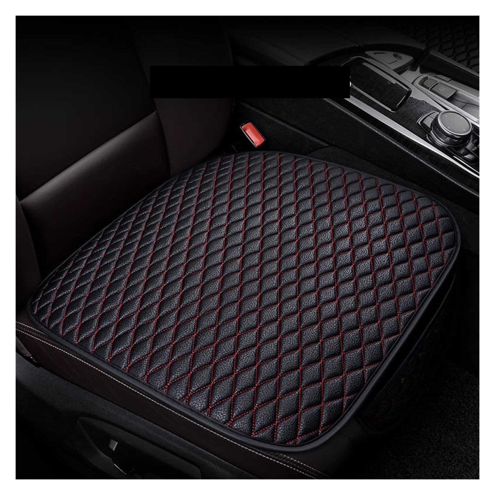 ZUKPHBWYWK Autositzbezüge Autositzkissen für Autositze, Sitzbezug, Limousine, SUV, Autositzschutz. Sitzbezug(Schwarz,1xFront Seat Covers) von ZUKPHBWYWK