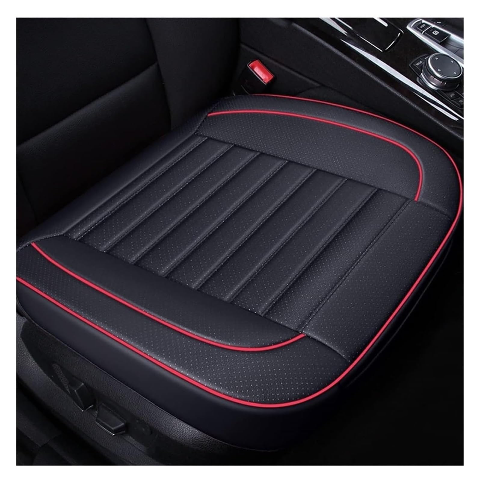 ZUKPHBWYWK Autositzbezüge Für A3 A4 A5 A6 A7 Serie Q3 Q5 Q7 SUV Autositzbezüge Kissenmatte Autositzschutz Sitzbezug(1pcs Front 2) von ZUKPHBWYWK