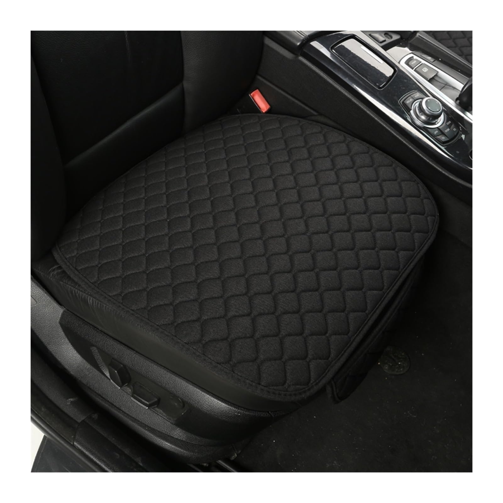 ZUKPHBWYWK Autositzbezüge Für Autositzbezug, Autositzkissenschutz, Auto-Rückenlehnenbezug. Sitzbezug(Schwarz,1x Front Seat Covers) von ZUKPHBWYWK