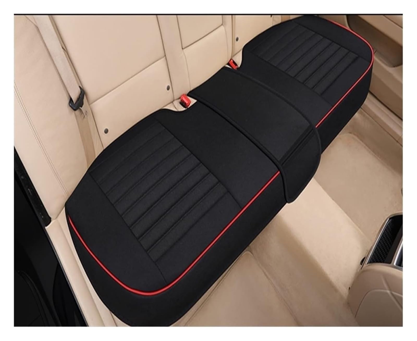 ZUKPHBWYWK Autositzbezüge Für L&and R&Over Für Discovery 3/4 Für Freelander 2 Sport Für Range Sport Für Evoque Autositzbezug Auto Pad Kissen Sitzbezug(1pcs Back,Schwarz) von ZUKPHBWYWK