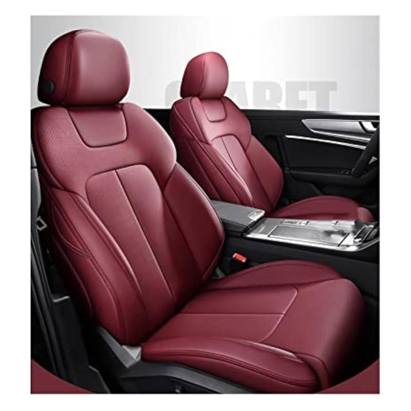 ZUKPHBWYWK Autositzbezüge Für Mazda 3 BK BL 6 Cx3 Cx5 Cx30 Cx4 Cx9 Cx7 Autositzbezüge Custom Leder Auto Full Set Sitzschutz Sitzbezug(2) von ZUKPHBWYWK