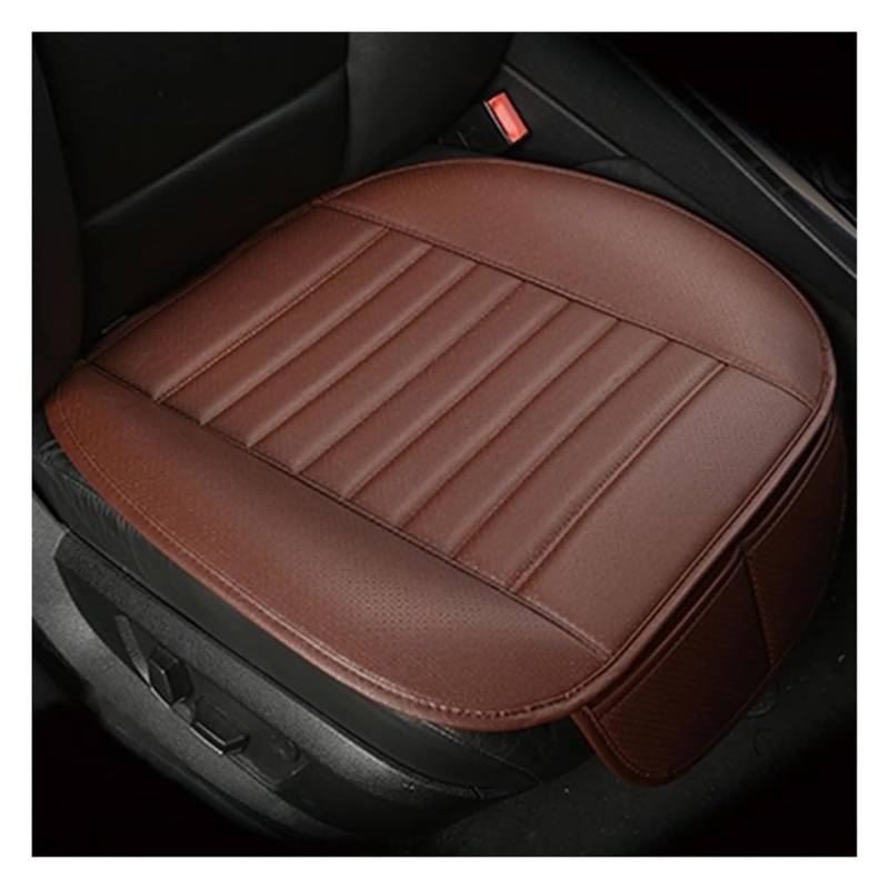 ZUKPHBWYWK Autositzbezüge Für X3 X1 X4 X5 X6 Z4 525 520 F30 F10 E46 E90 Leder Autositzbezug Pad Kissen Matte Anti-Rutsch Sitzbezug(1 PCS Coffee) von ZUKPHBWYWK