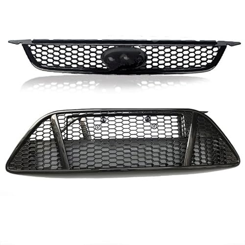 ZUKPHBWYWK Autositzbezüge Lower Kühlergrill -Stoßfänger Grill Waben Für F&ORD Für F&OCUS Hatchback 2009-2012 Sitzbezug(Upper and Lower) von ZUKPHBWYWK