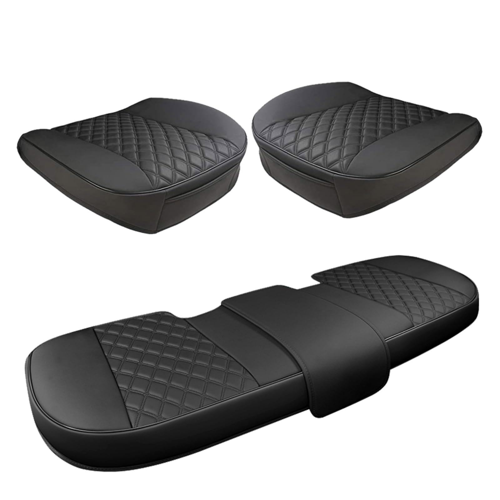 ZUKPHBWYWK Autositzbezüge Universal Autositzbezug PU Leder Auto Auto Stuhlbezüge Autos Sitzbezüge. Sitzbezug(Set of seat Covers) von ZUKPHBWYWK