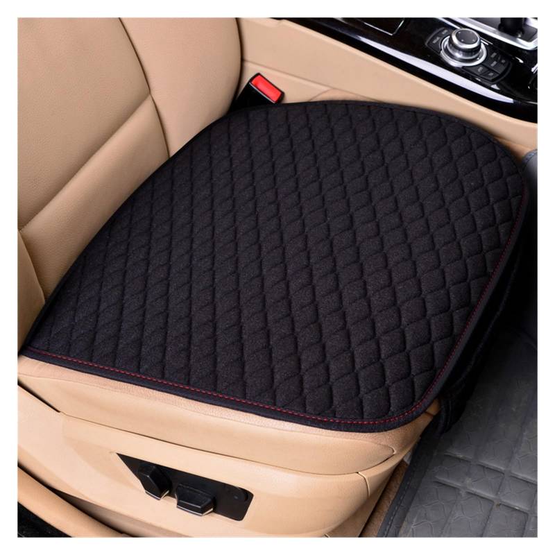 ZUKPHBWYWK Autositzbezüge Universeller Autositzbezug, Leinenstoff, vorne und hinten, Flachskissen, atmungsaktiver Schutz. Sitzbezug(1xFront Seat Covers) von ZUKPHBWYWK