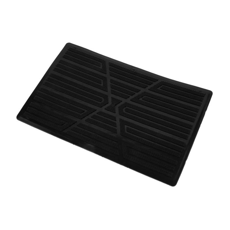 ZUNOXAZ Auto bodenmatte Auto fußmatte autositzbezüge Fahrzeugteppich Patch Autoschutzmatte Fahrzeugpedalauflagen Auto Kissen gepolstert Auto Pedalauflagen Auto-Pedalauflagen Gummi Black von ZUNOXAZ