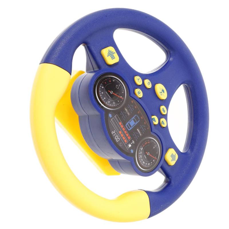 ZUNOXAZ Lenkradspielzeug Für Rücksitz Fahrendes Fahrten Zappeln Fidget Spinner Auto Lkw Treiber Lenkung Spinnen Lenkrad Eines Spielzeugfahrzeugs Kinderlenkrad Plastik von ZUNOXAZ