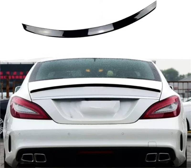 Heckspoiler Flügel Lippe für Mercedes CLS Class W218 Spoiler CLS 63 Upgrade 2012-2018,Auto Heckspoiler,Spoiler Heckflosse,Dachspoiler,Auto Heckspoiler Flügellippe,Auto Heckflügel,Heckspoiler Lippe von ZUOBYMBC