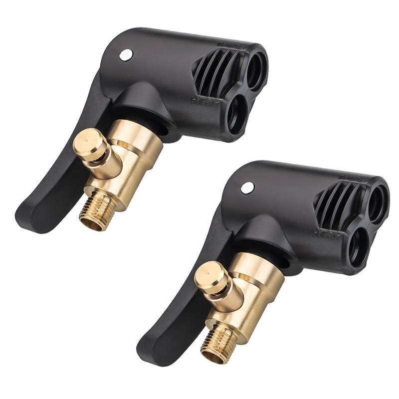 ZUOQIANG 2 Stück Autoventil Hebelstecker, Adapter Französisches Ventil, Autoventil Adapter, Adapter Französisches Ventil auf Auto, Ventiladapter Französisches Ventil für Auto, Moto, Reifenfüller von ZUOQIANG